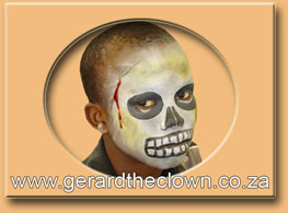 Skull Face Painting
